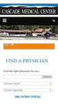 Mobile Screenshot of cascademedicalcenter.net